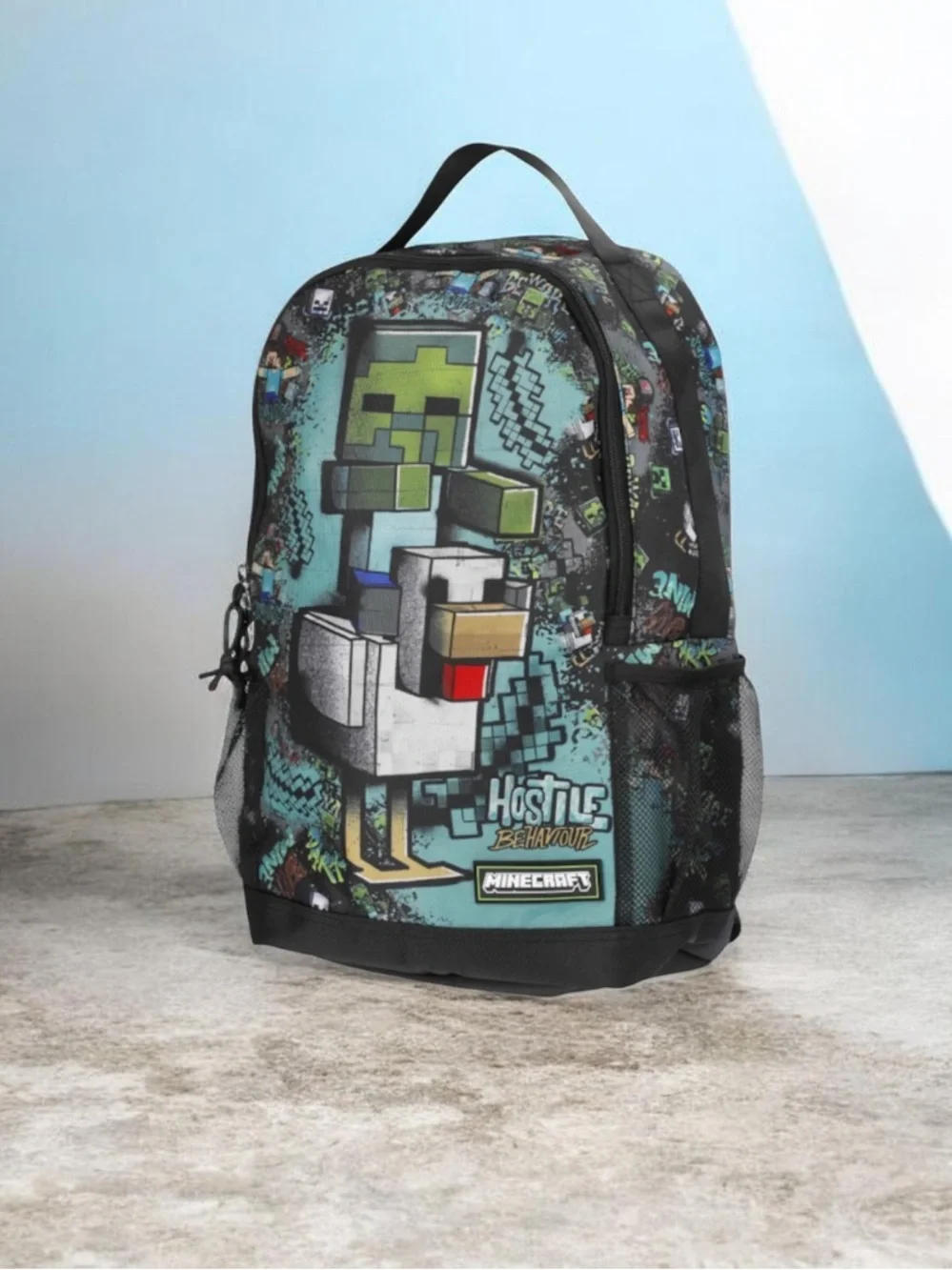 Minecraft Pixel Chicken Backpack